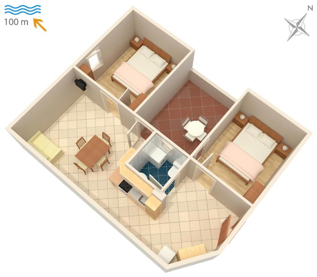 Apartments With A Parking Space Karigador, Novigrad - 2534 Bagian luar foto