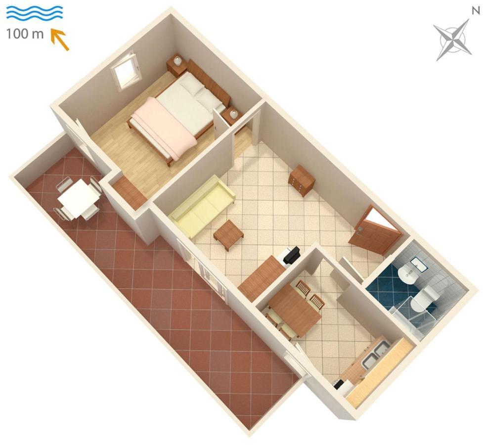 Apartments With A Parking Space Karigador, Novigrad - 2534 Bagian luar foto